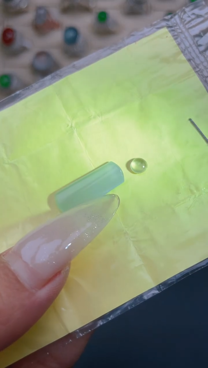 裸石翡翠天然翡翠蛋面53