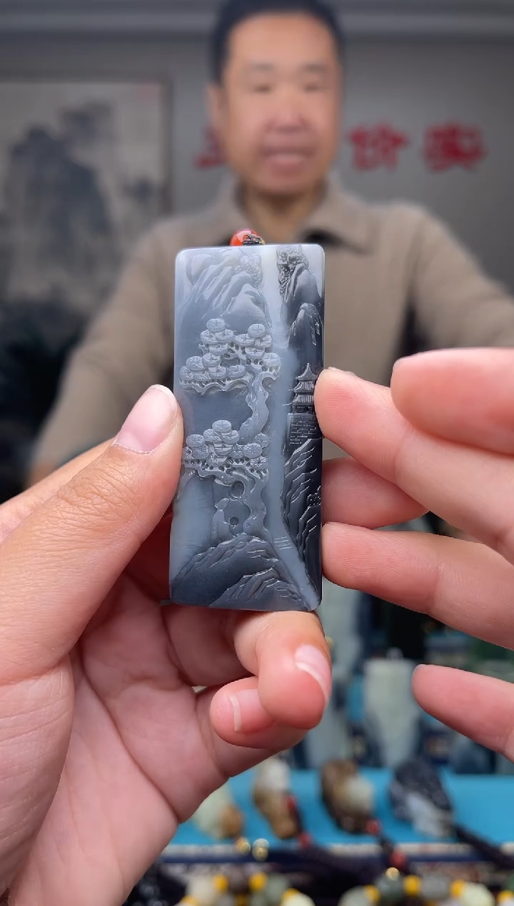 未镶嵌和田玉挂件1