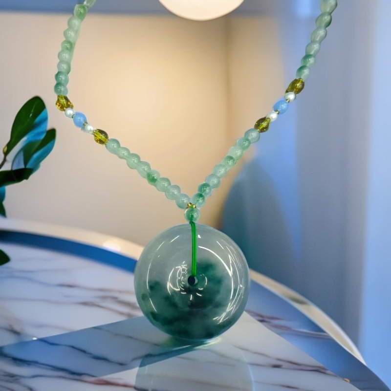 【月月专属】（精美礼盒）高贵珐琅平安扣DH626150