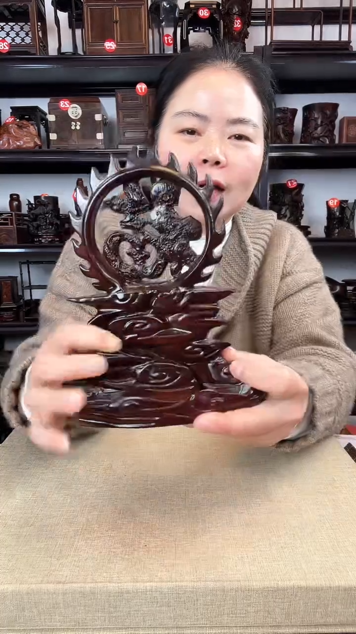 【闪购商品】木164瑕疵老李红木工艺品