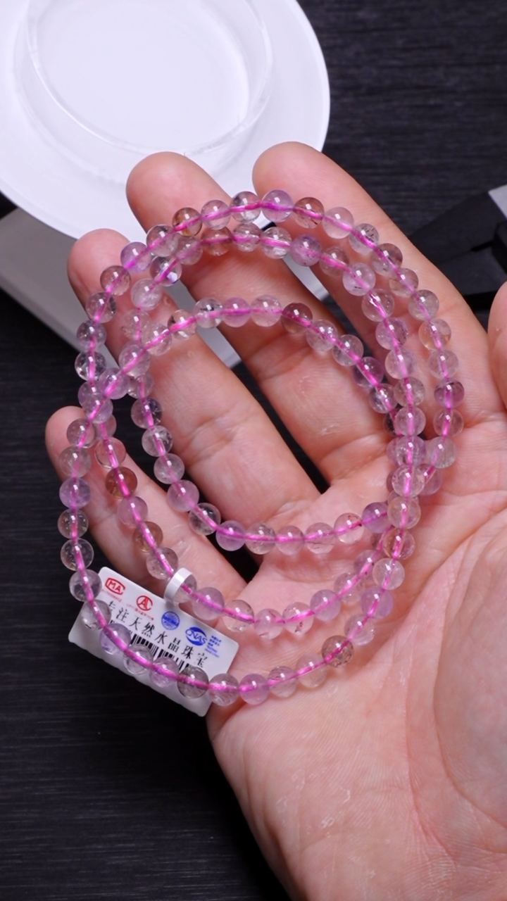 【闪购商品】水晶多圈未镶嵌Q055超七多圈5mm