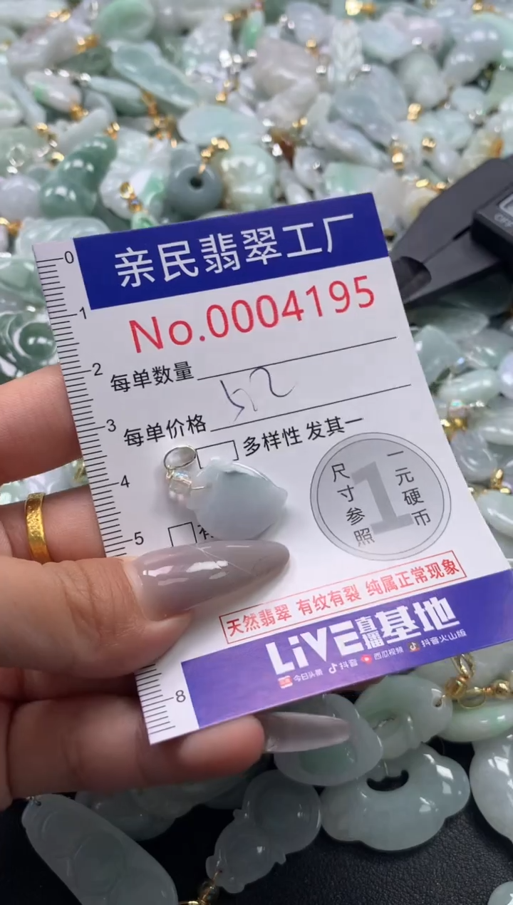 颈饰未镶嵌翡翠4195