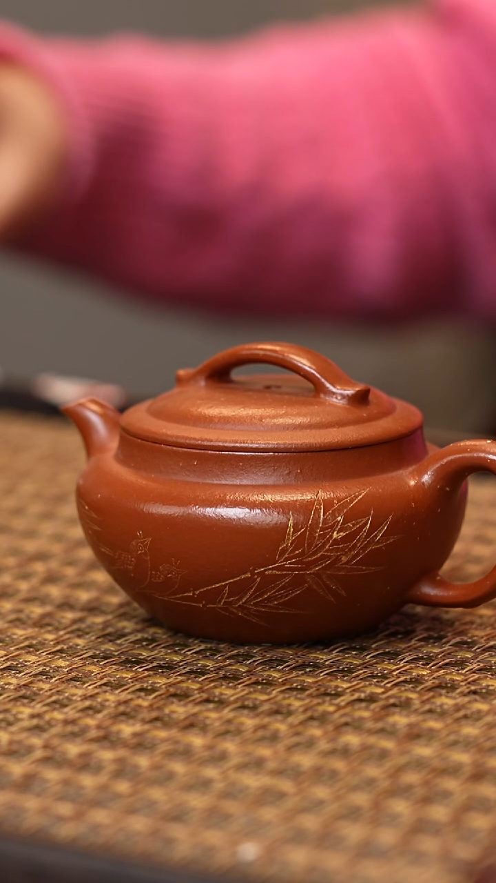 茶壶紫砂紫砂 宁国红 