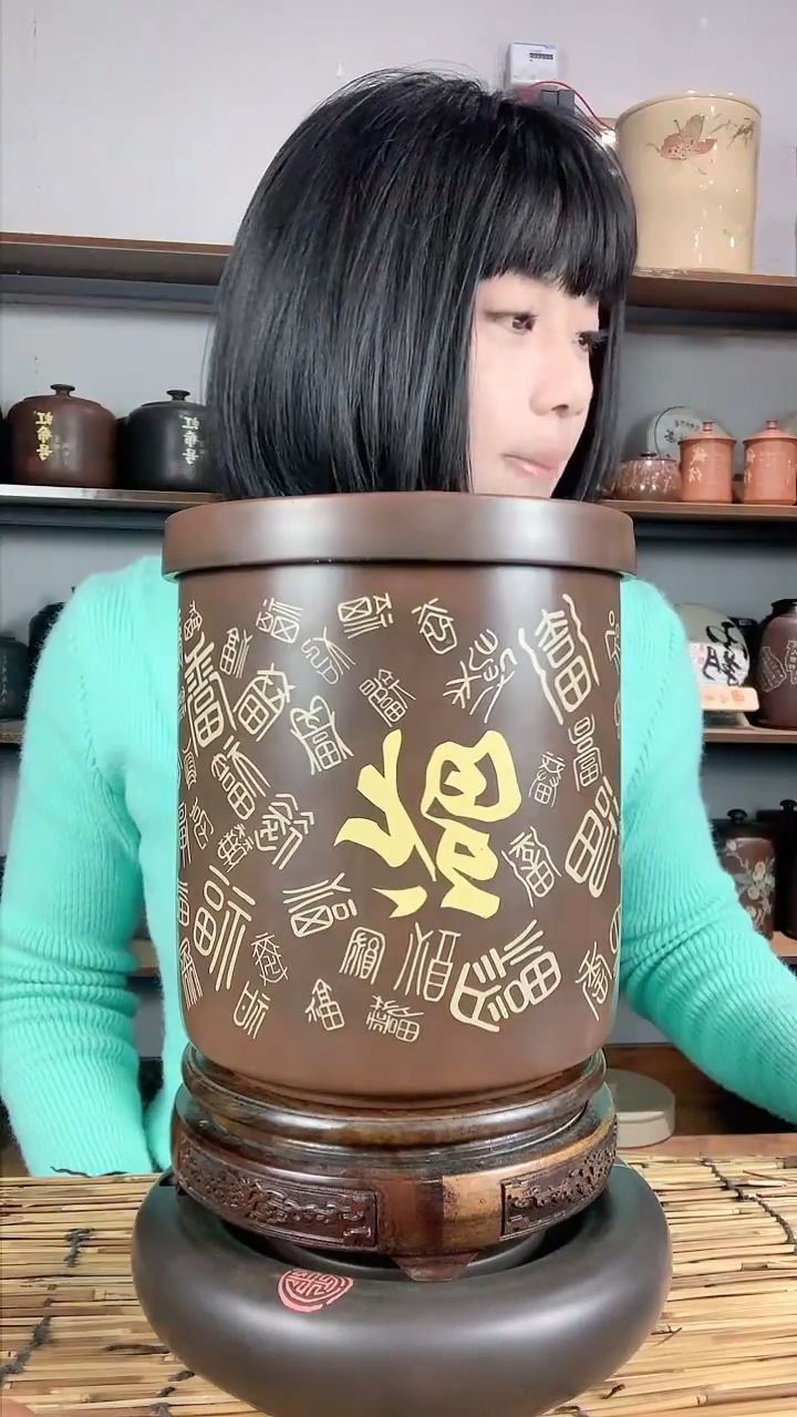 【闪购商品】罐精磨彩填醒茶罐