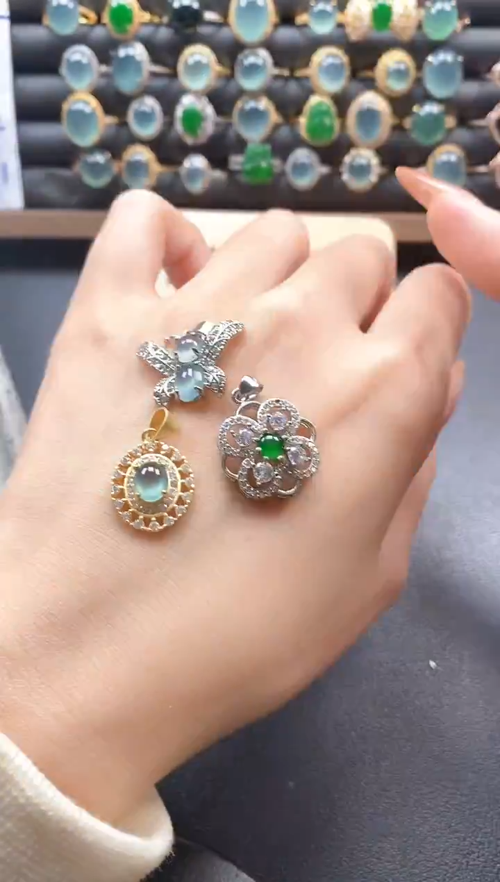 未镶嵌戒指翡翠51511