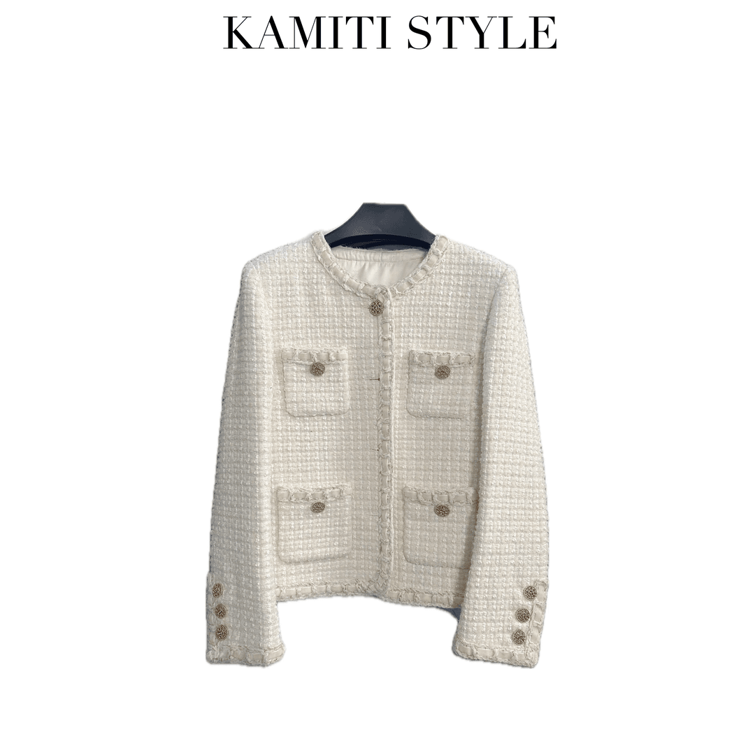 【特价合集】2025年早秋粗花呢小香风法式名媛上衣编织外套