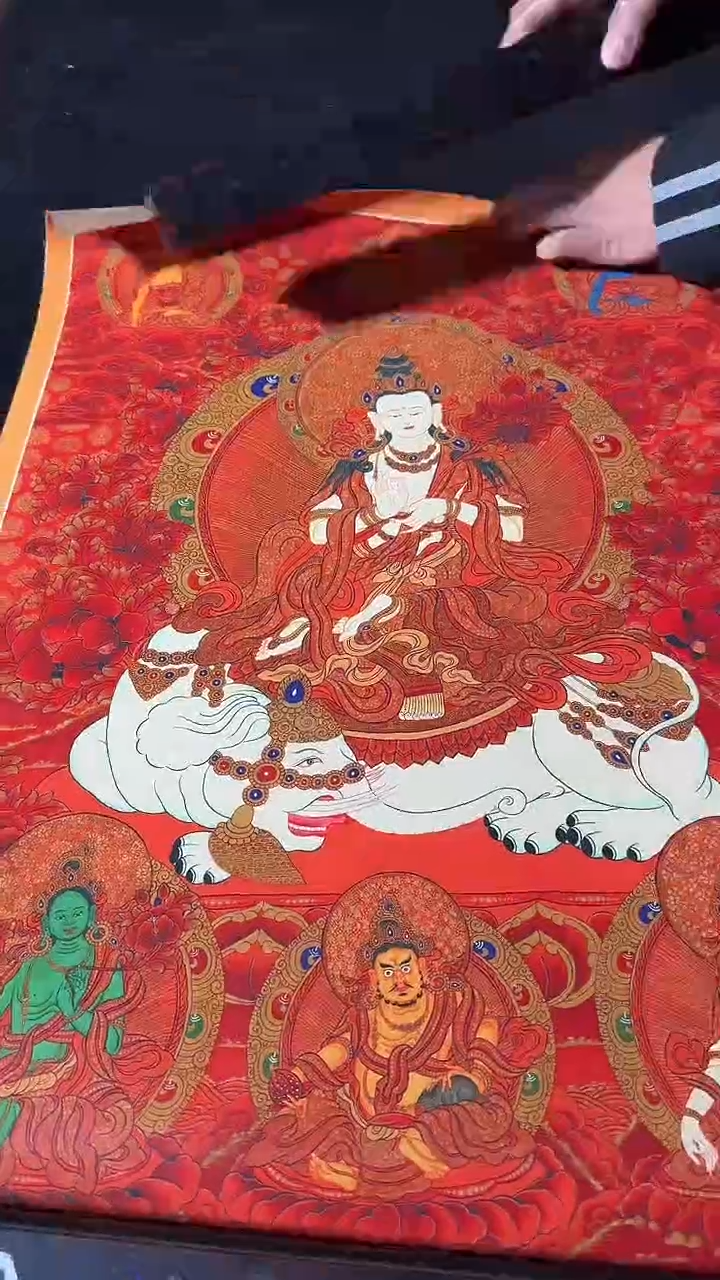 卷轴画藏式珍藏彩绘艺术馆172