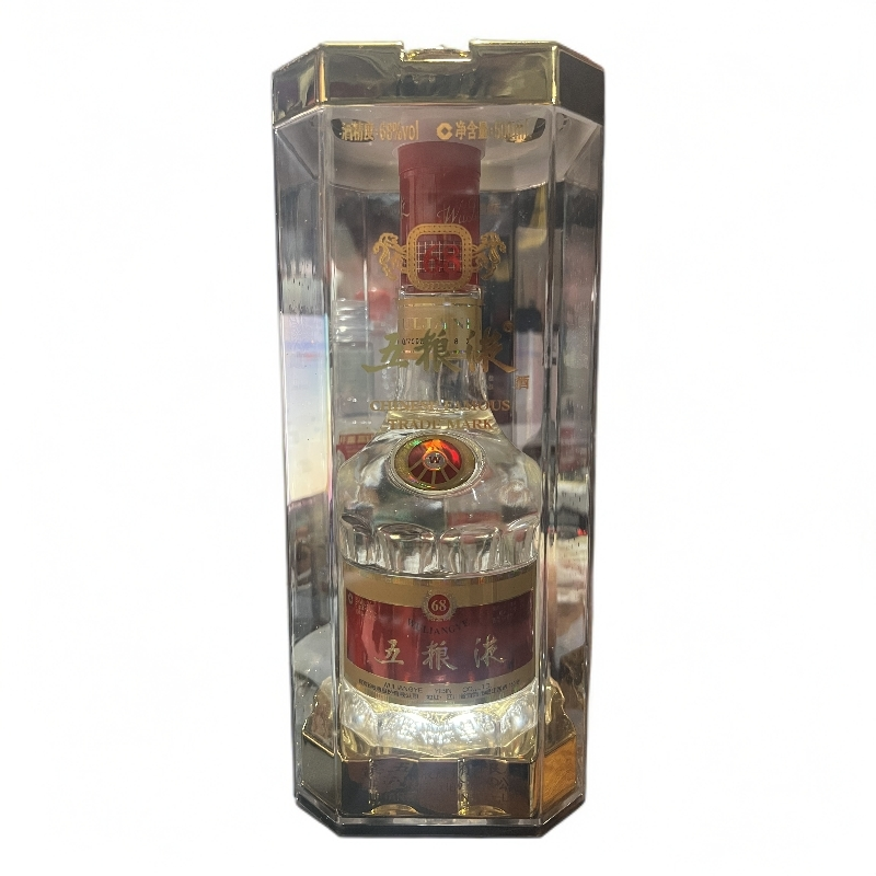 五粮液68度单瓶白酒（2009年）  浓香型 68度500ml