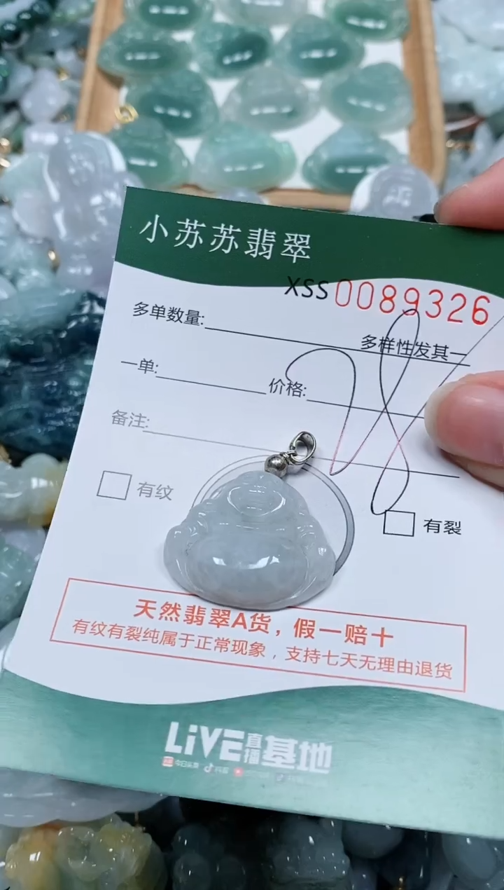 【闪购商品】翡翠颈饰未镶嵌闪购商品0089326