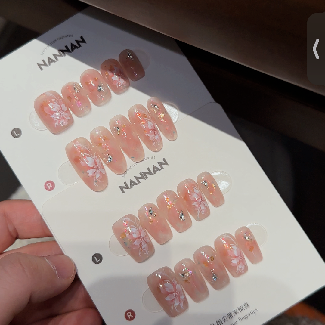 NANNAN[粉蕊]手工穿戴甲H727（XX-01）