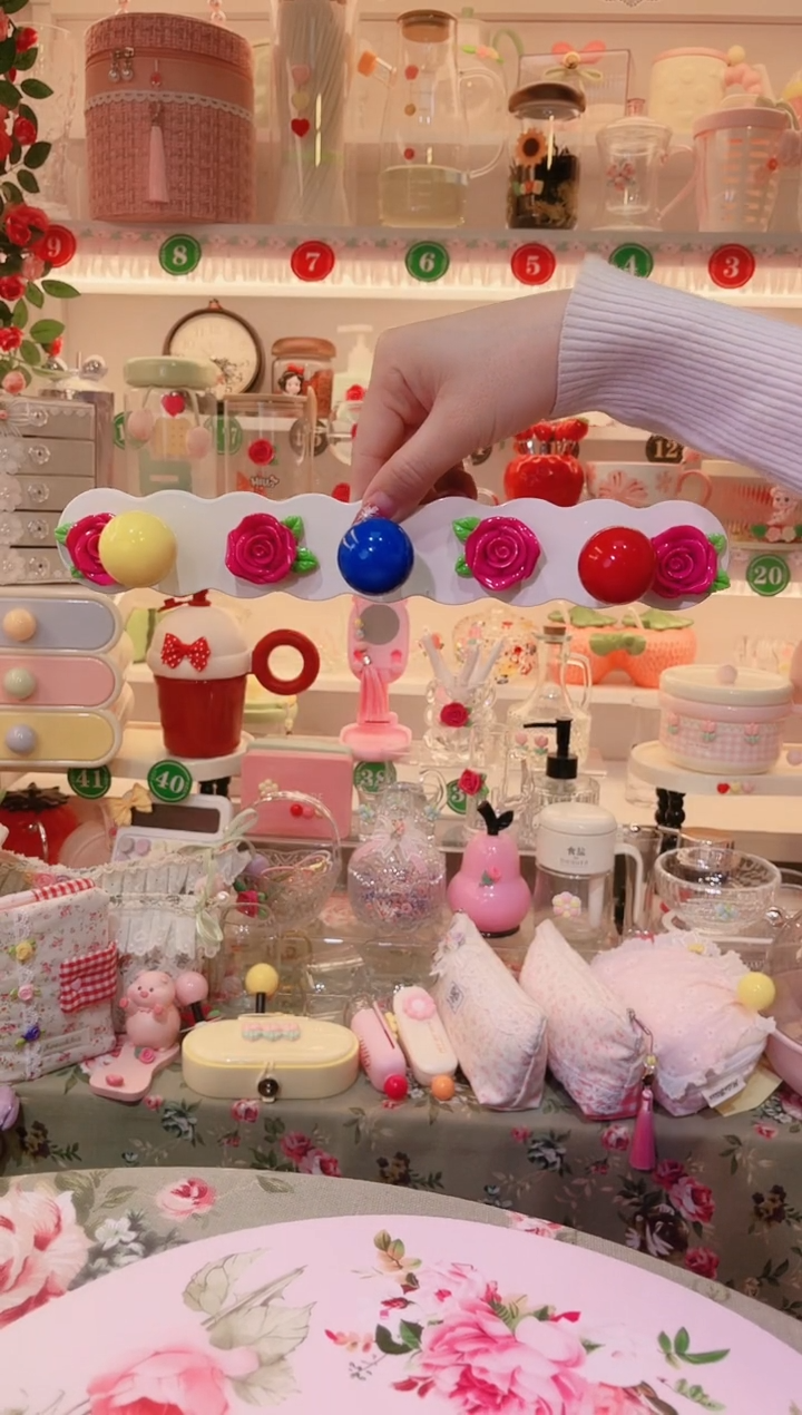 玫瑰花排钩——手工制作品质好！