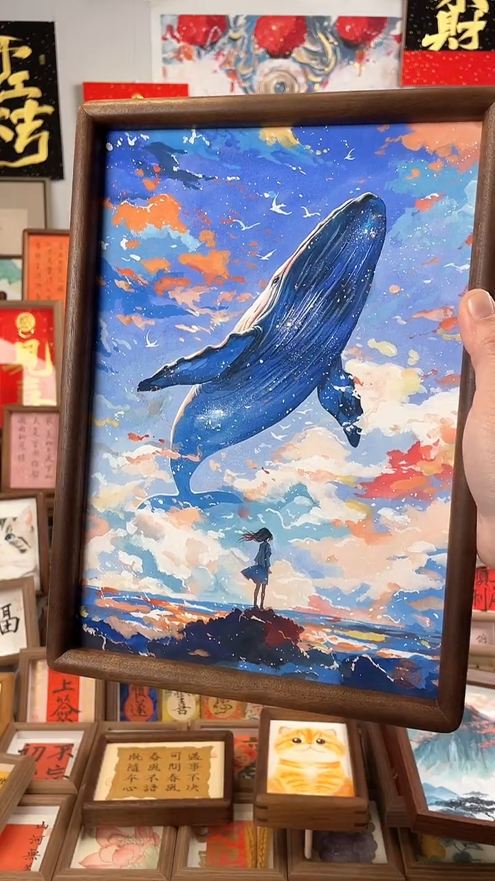 【闪购商品】国画纯手绘书法绘画作品