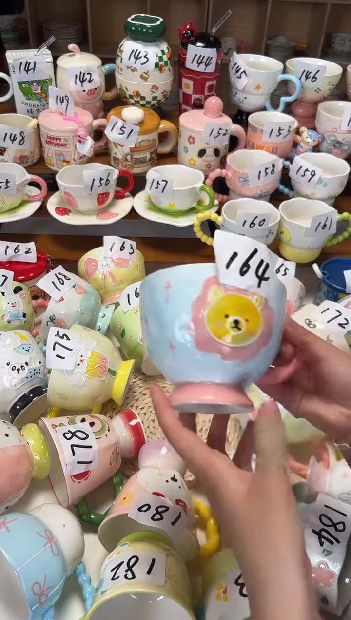 陶瓷无盖款164景德镇楠来北往工厂店