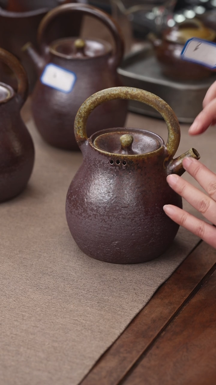 茶壶紫砂提梁三号