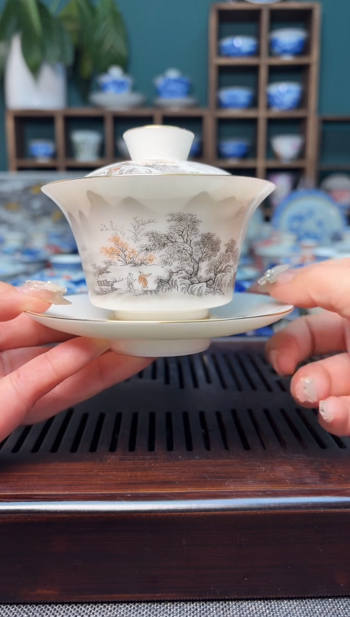 【闪购商品】景德镇龙御陶瓷高温陶瓷茶具