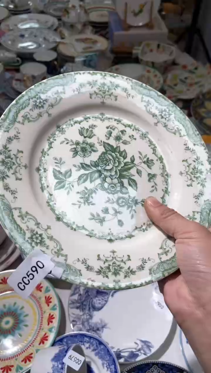 【闪购商品】瓷片CC590陶瓷没有完美无瑕陶瓷1个8寸