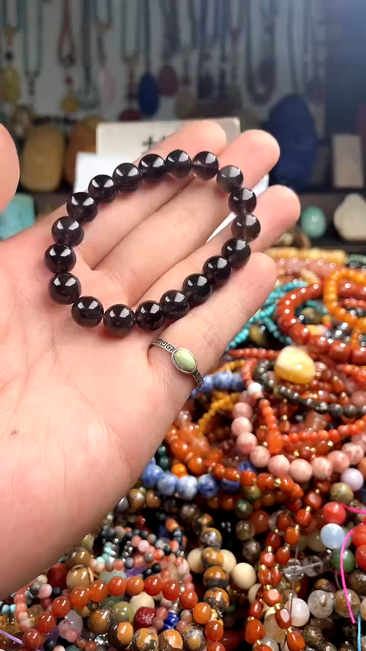 【闪购商品】黑曜岩珠宝奇石未镶嵌(一物一件)149527