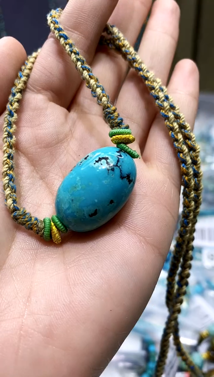 【闪购商品】绿松石未镶嵌吊坠519