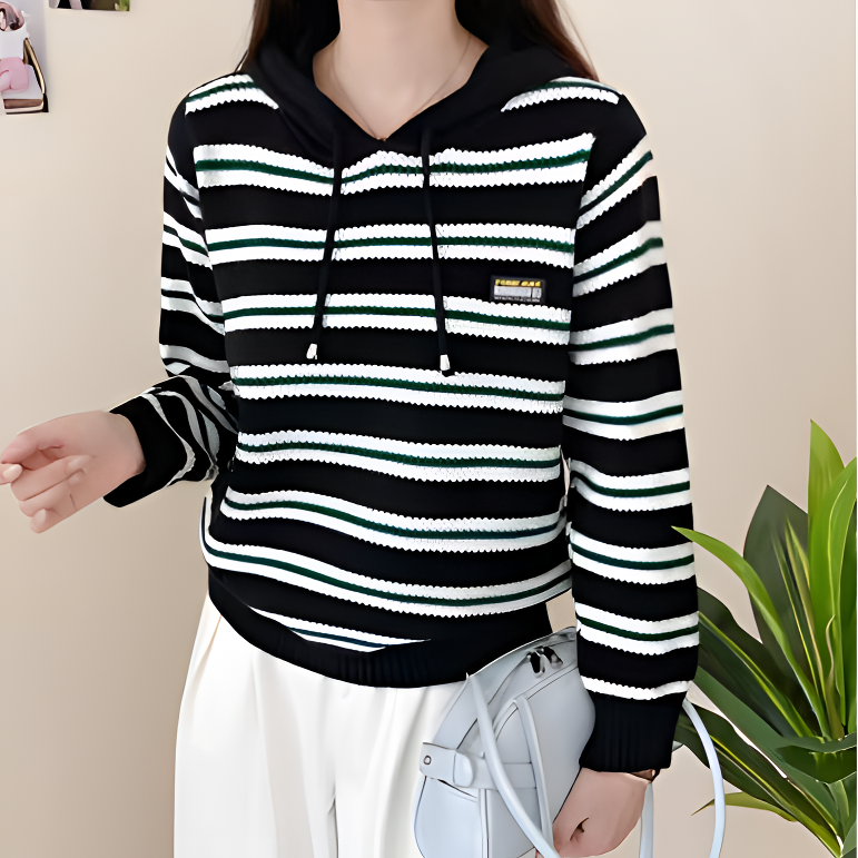 345套头加绒加厚帽衫