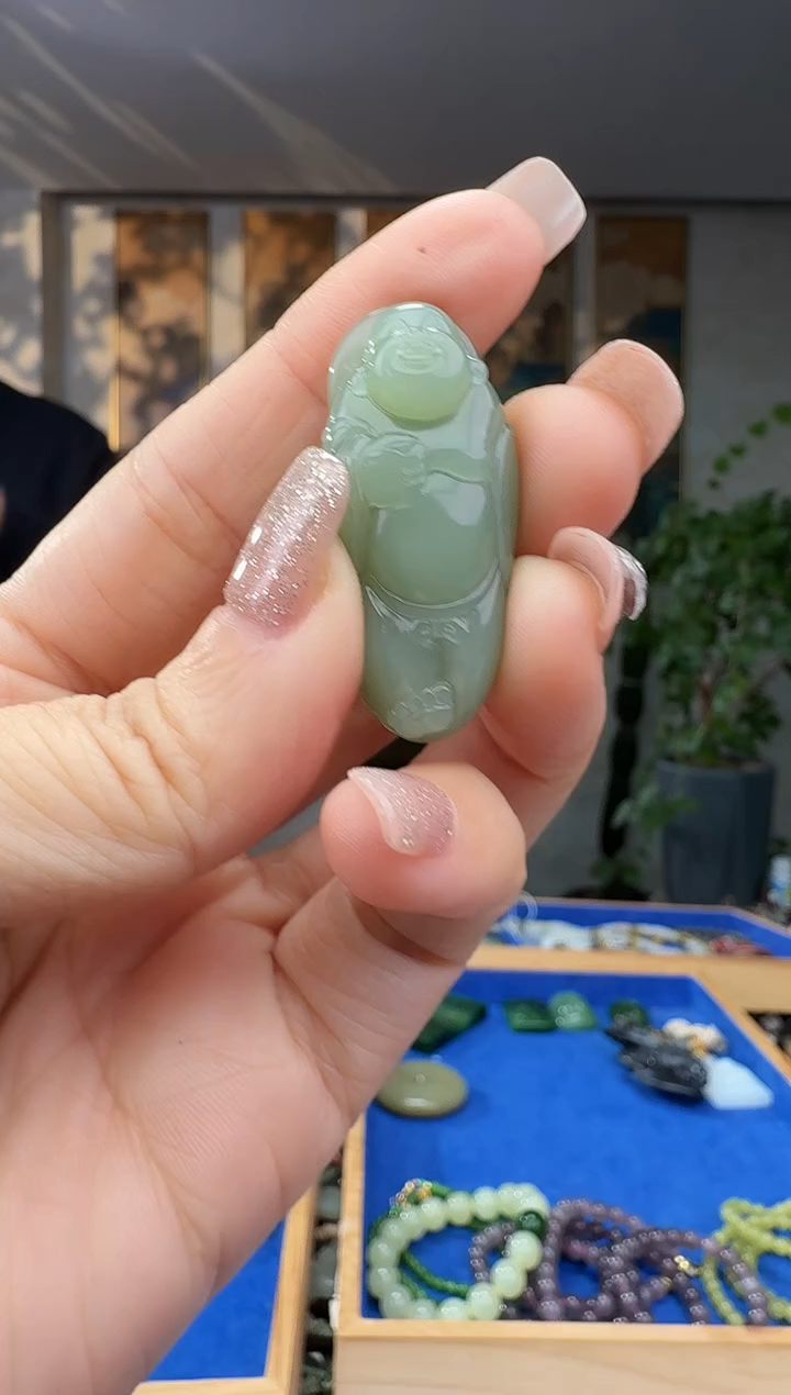 未镶嵌和田玉挂件拍一发一
