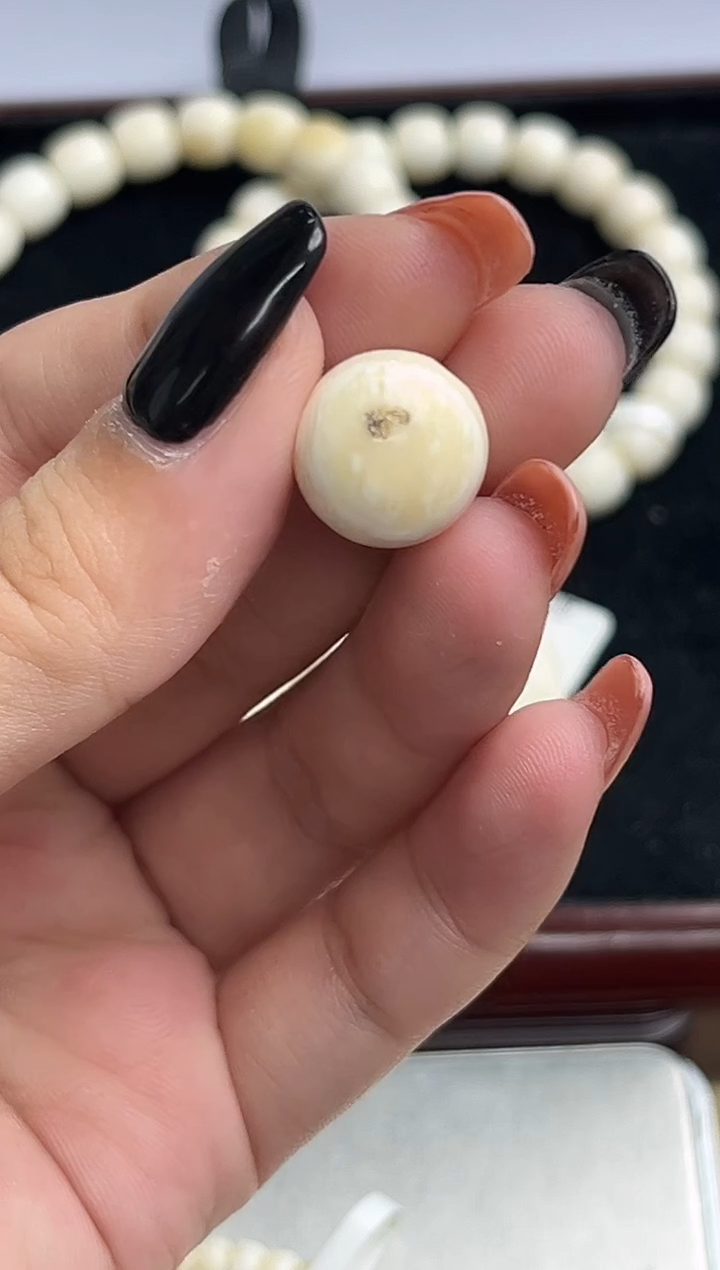 手串/手链/手镯猛犸象牙 独独卡13圆珠