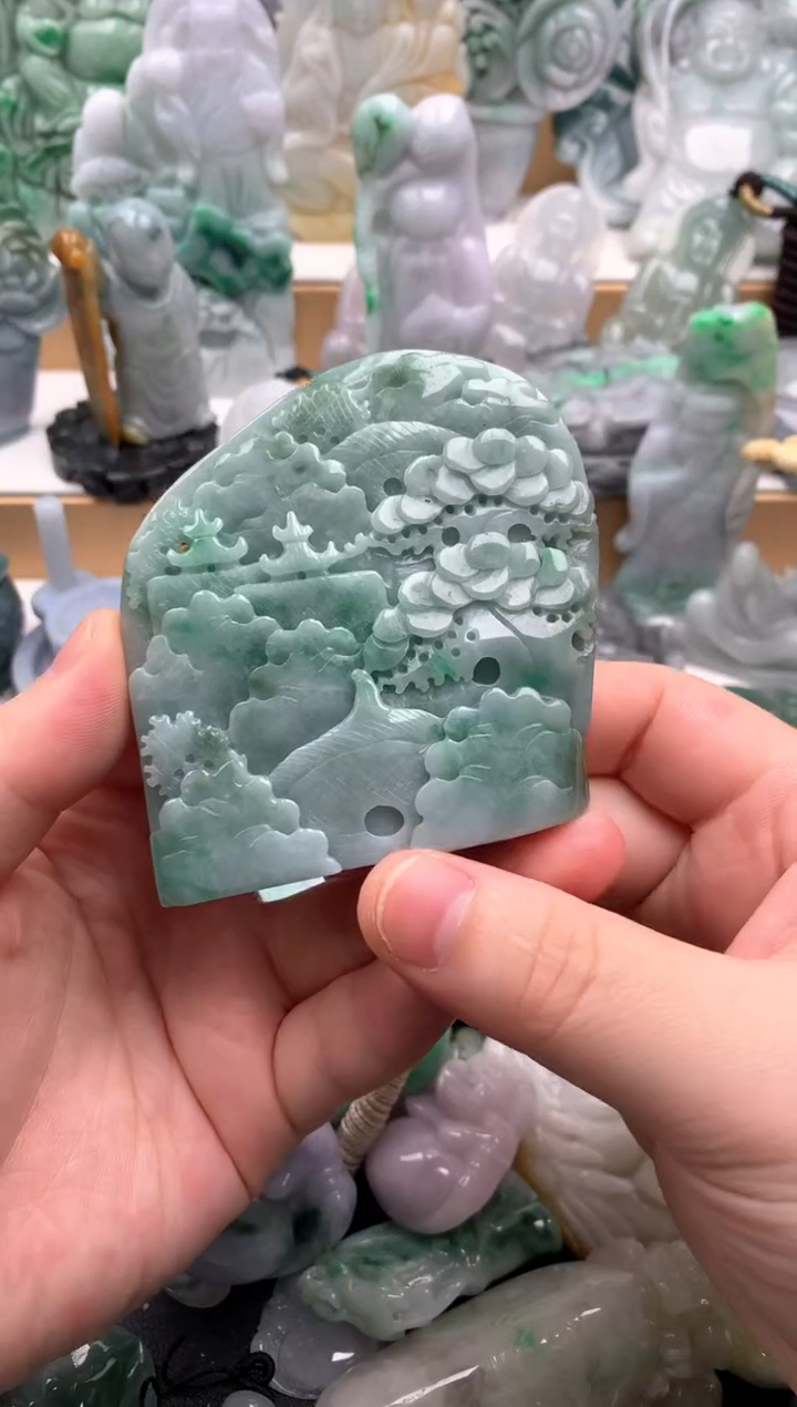 吊坠(不含链)未镶嵌翡翠1