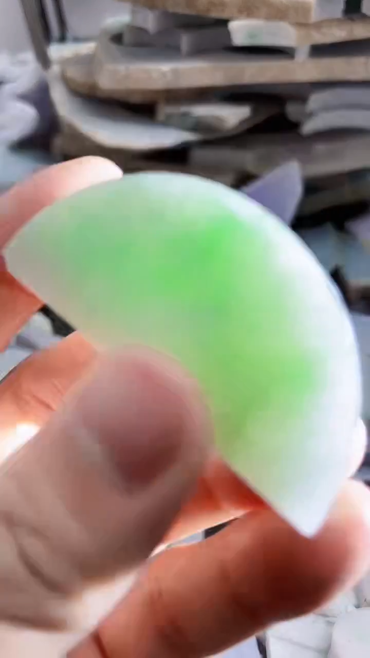 裸石翡翠天然A货翡翠板料