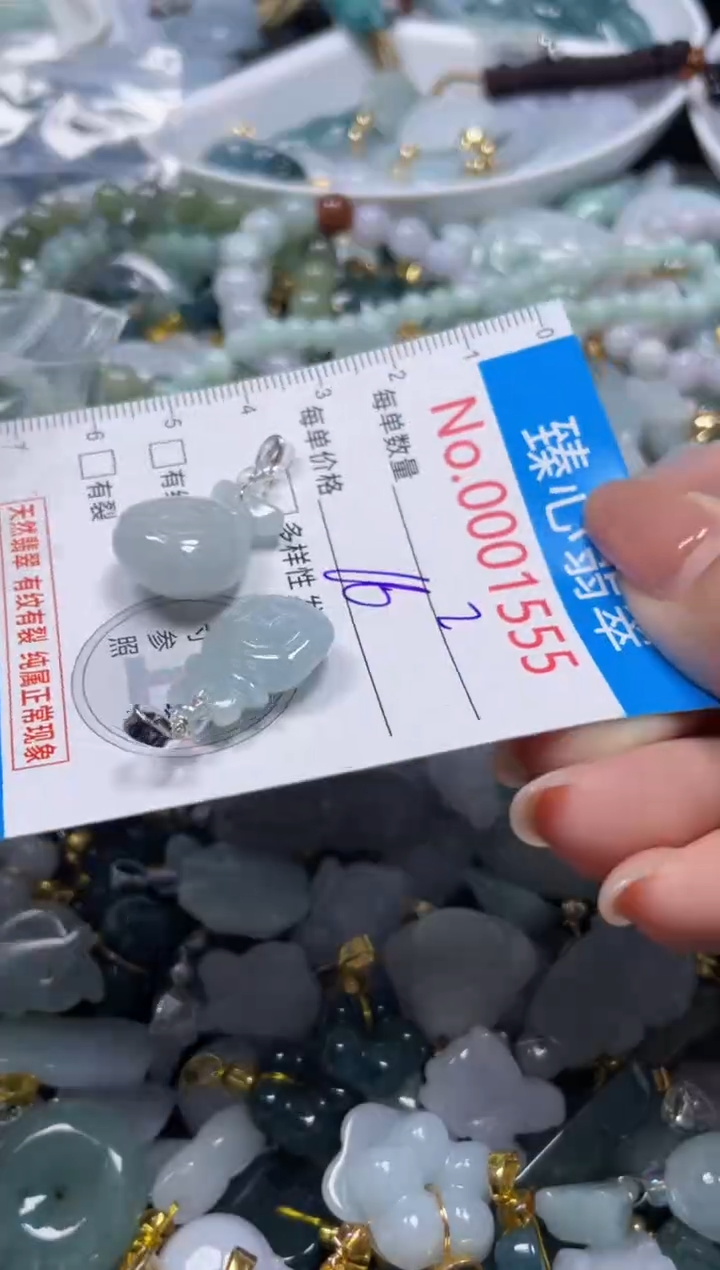 颈饰未镶嵌翡翠1555