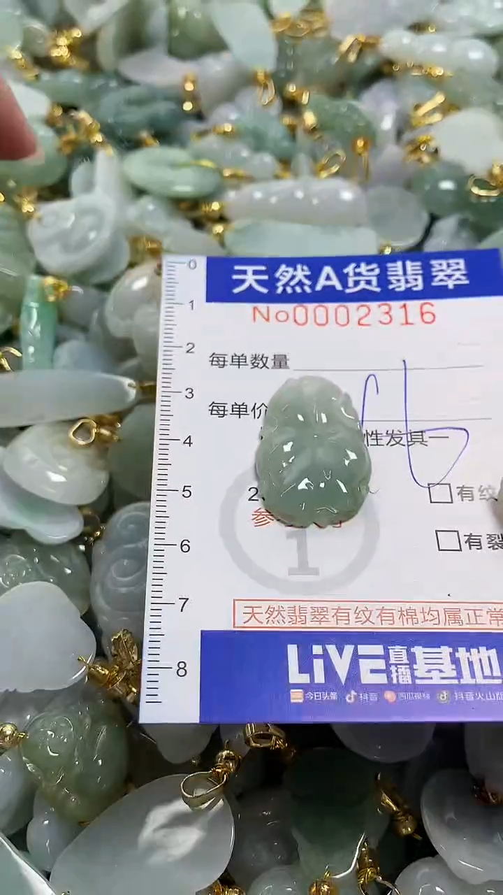 颈饰未镶嵌翡翠纯天然货a翡翠