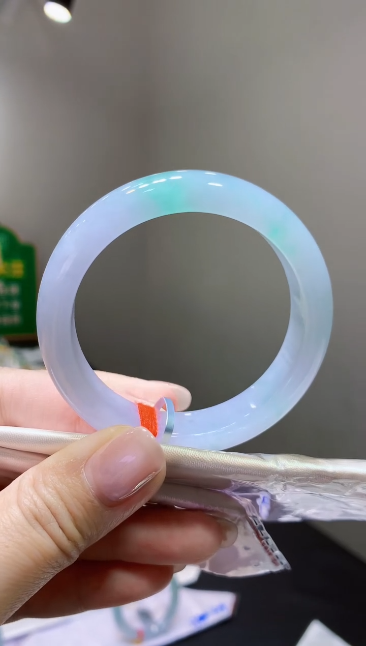 未镶嵌手镯翡翠k324天然缅甸翡翠A货（正圈）