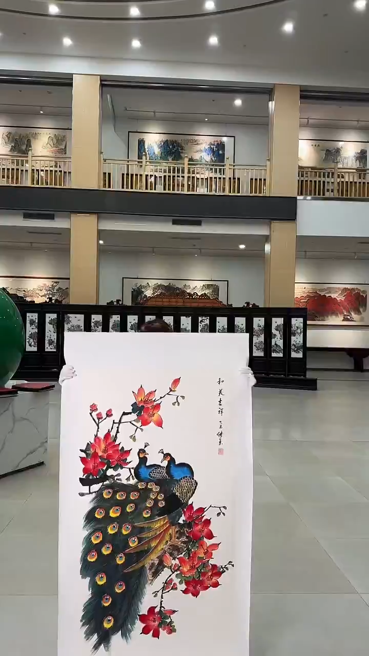 国画42国立书画艺术馆张继春老师作品