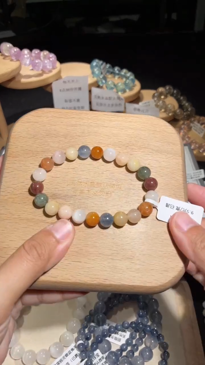 未镶嵌手串水晶117号多样性发一BB8+