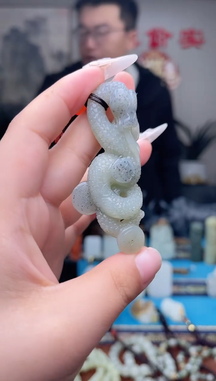 【闪购商品】和田玉未镶嵌挂件1