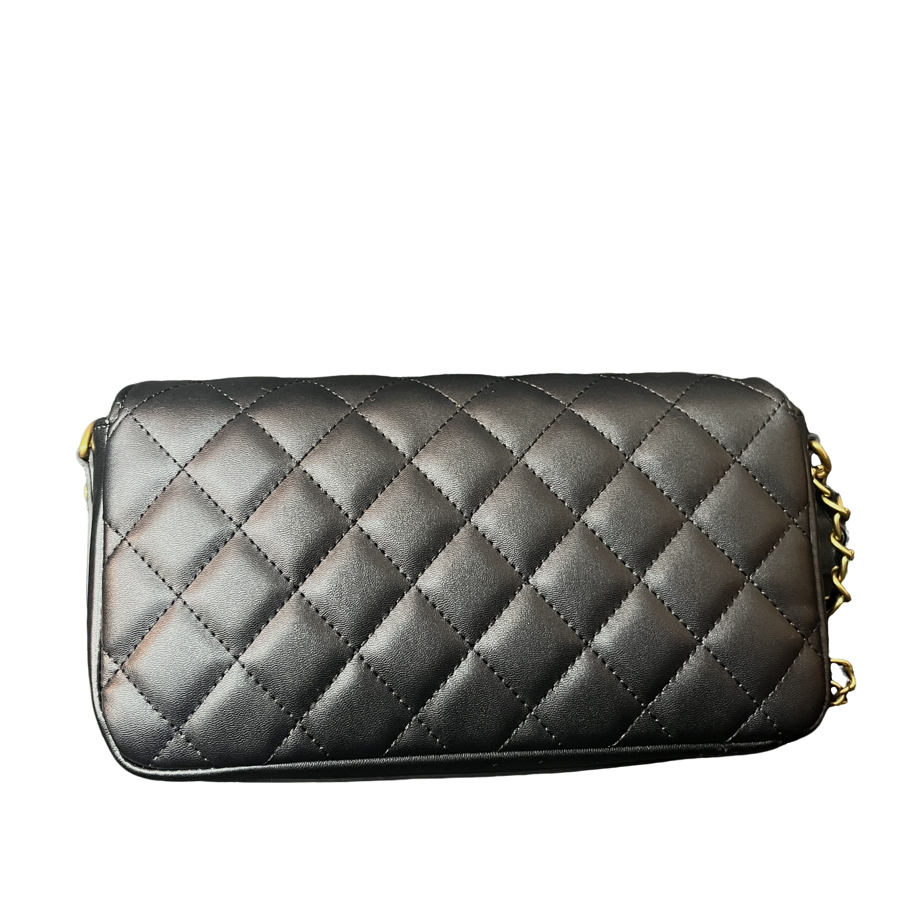 LQ-25新款埃及【奢华风】黑金斜挎黑色23cm-10857