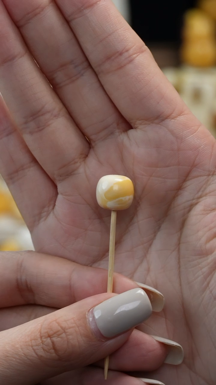 手链琥珀未镶嵌?**瘾天然琥珀蜜蜡