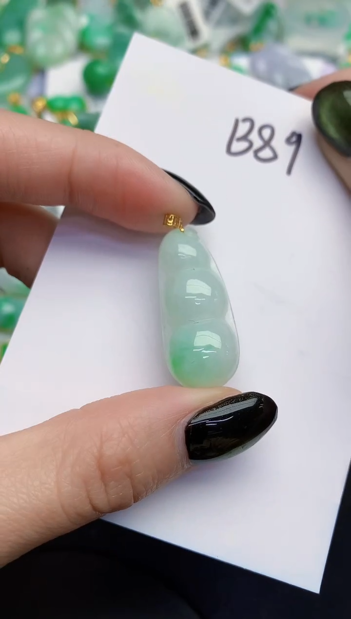 【闪购商品】翡翠颈饰18K金镶嵌000000000