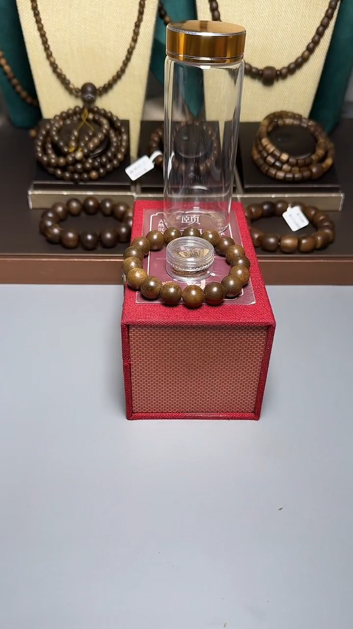 沉香芽庄黄奇1.2圆珠单圈