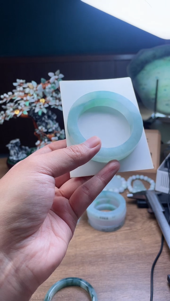 【闪购商品】定制翡翠手镯未镶嵌定制 分单定金