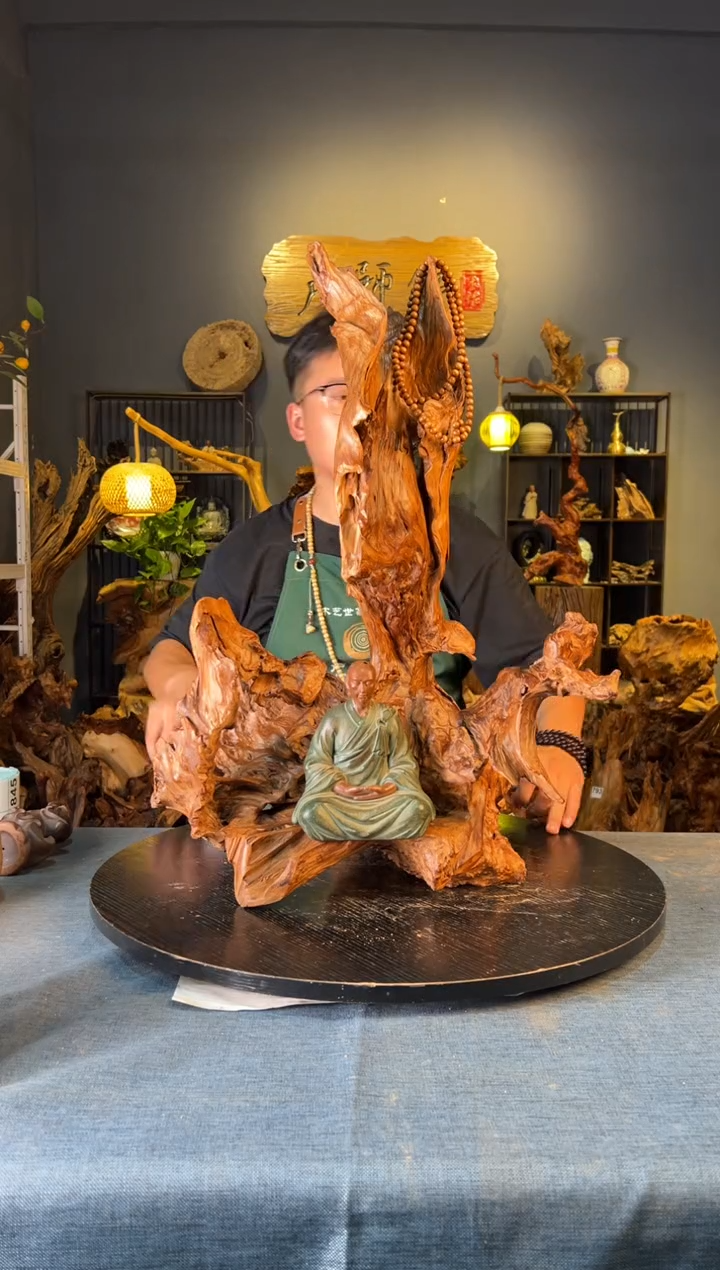 木卢师傅根艺作品（不包含人物摆件）