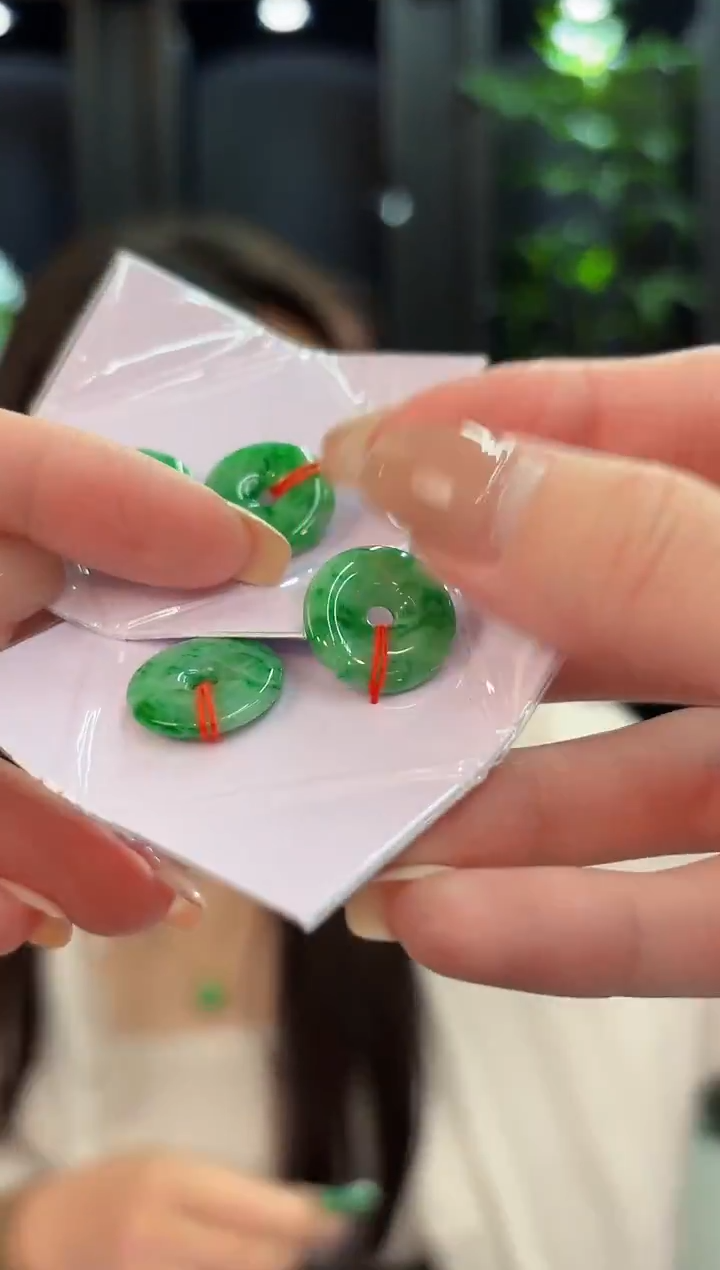 未镶嵌翡翠耳饰 含小耳包/多样性发货/一对