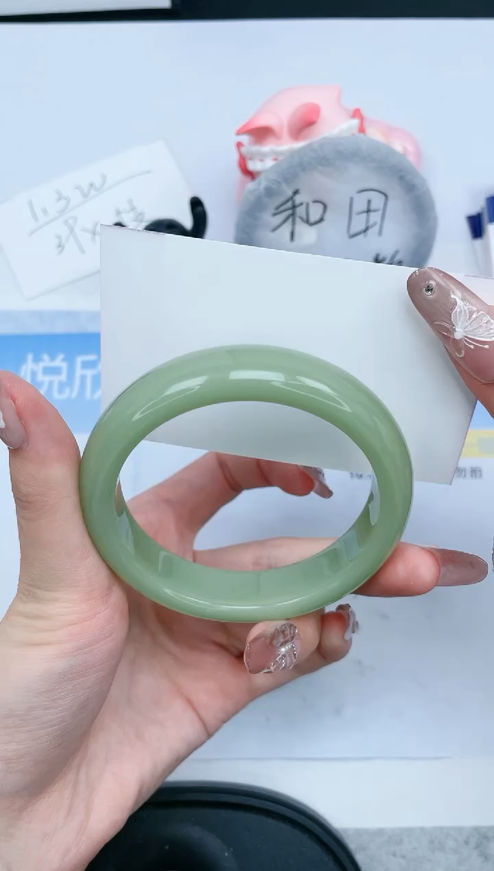 石英质玉未镶嵌手镯288-58