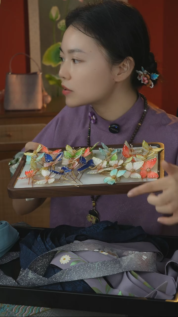 刺绣纯手工非遗国风饰品