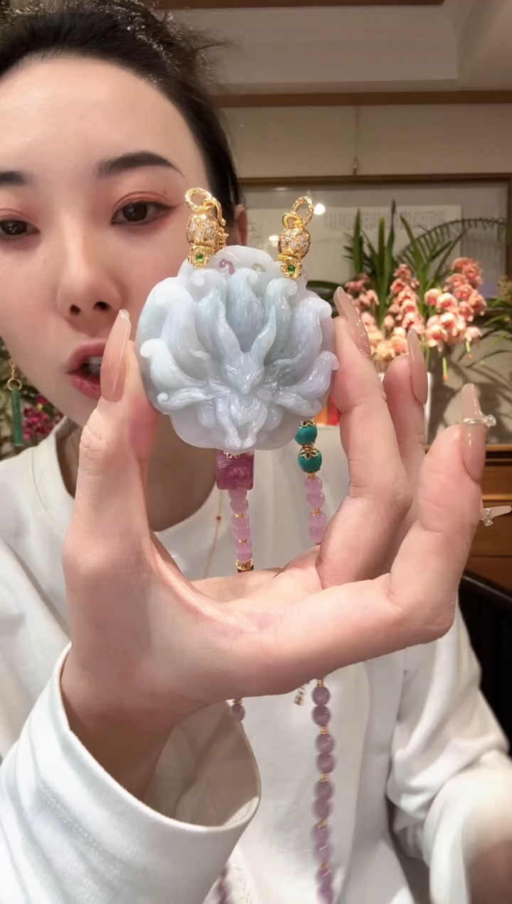 【闪购商品】翡翠颈饰未镶嵌国风