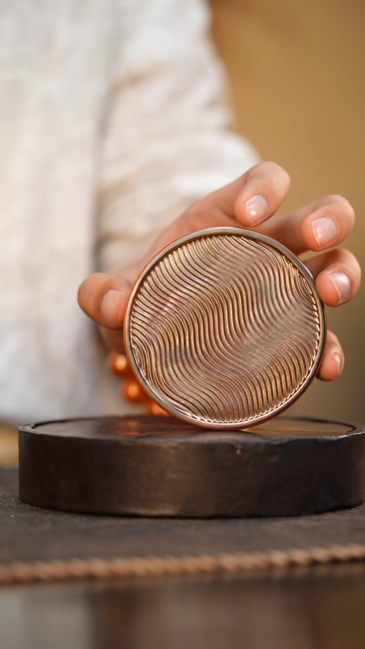 107柴房陶瓷柴烧窑宝杯垫