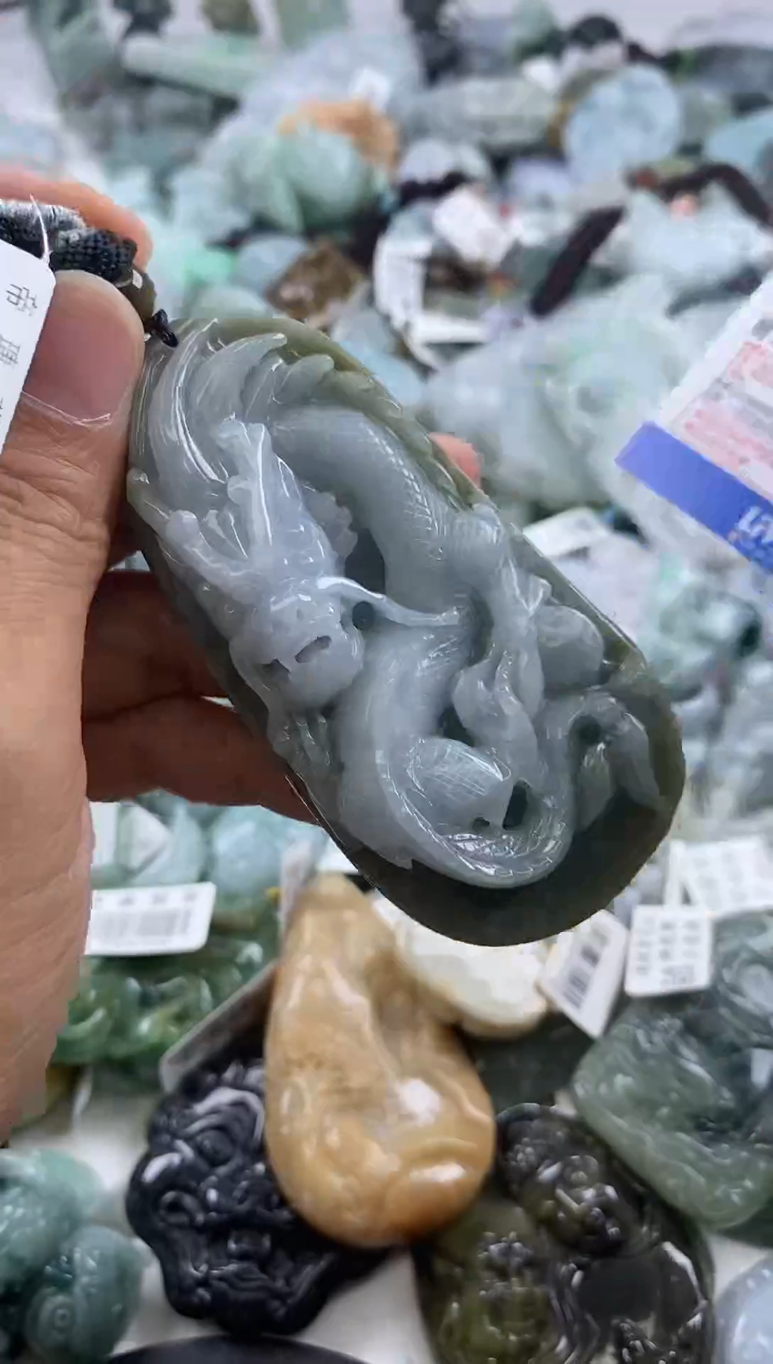 翡翠未镶嵌吊坠(不含链)缅甸A货翡翠00000008