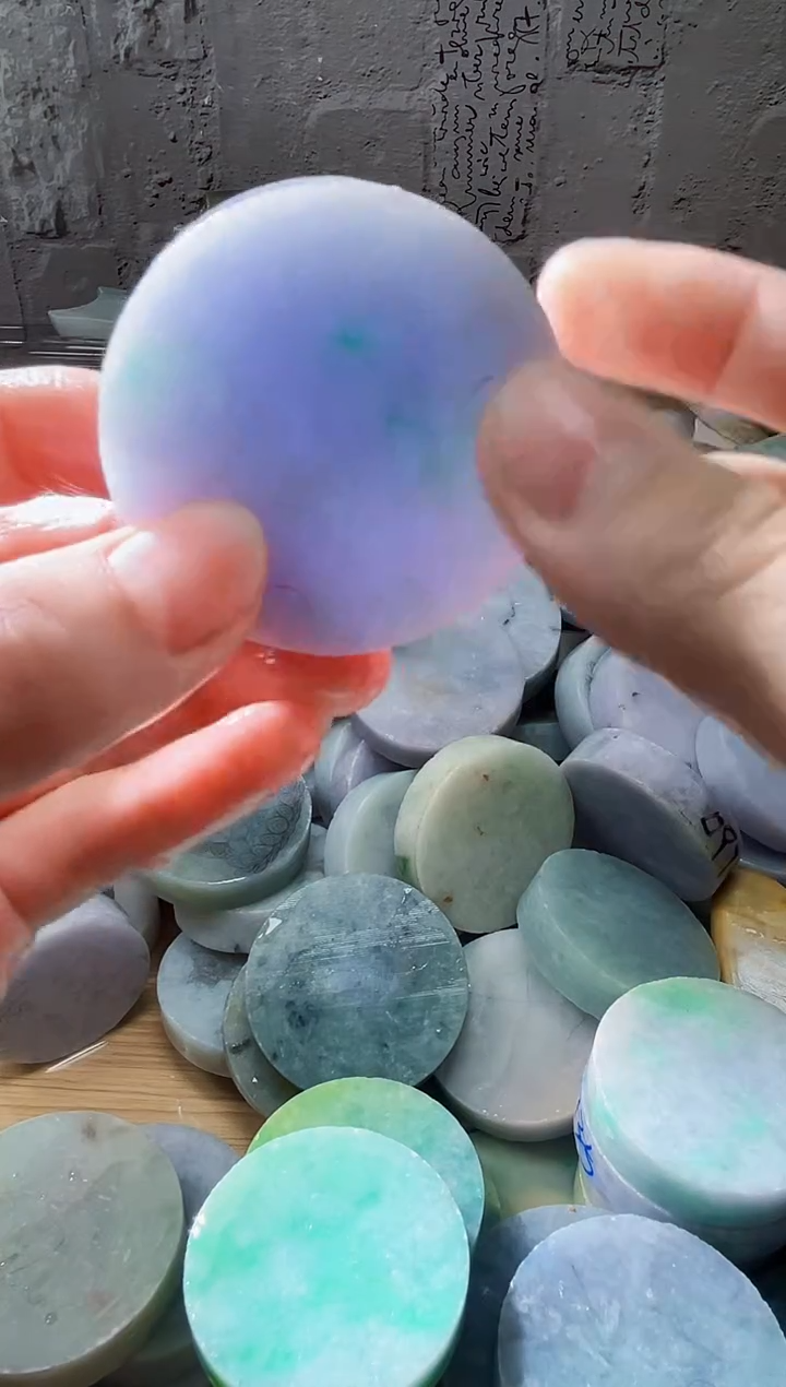 裸石翡翠天然翡翠A货石 南 315