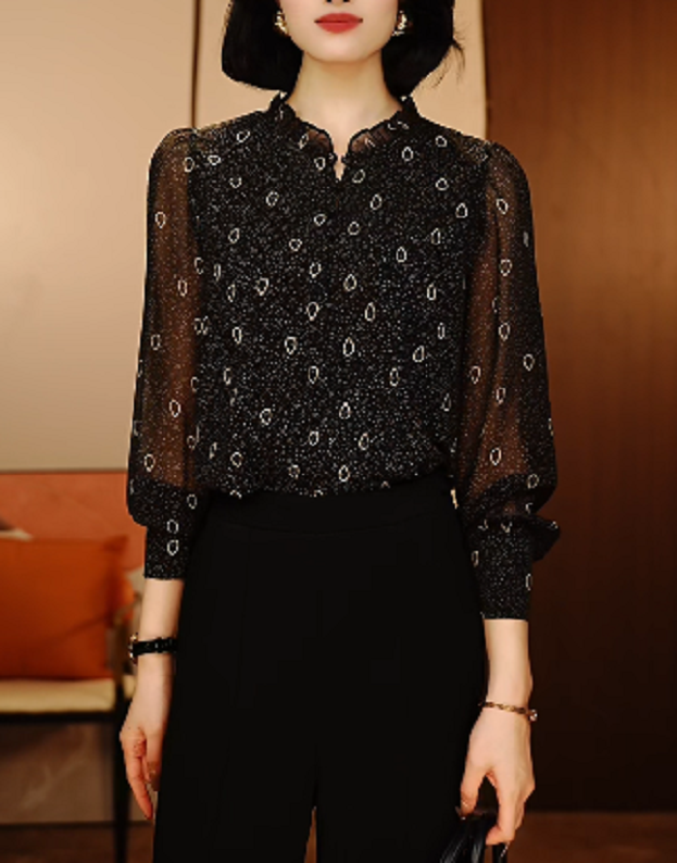 钰濡 新款宽松精致上衣透气高级百搭