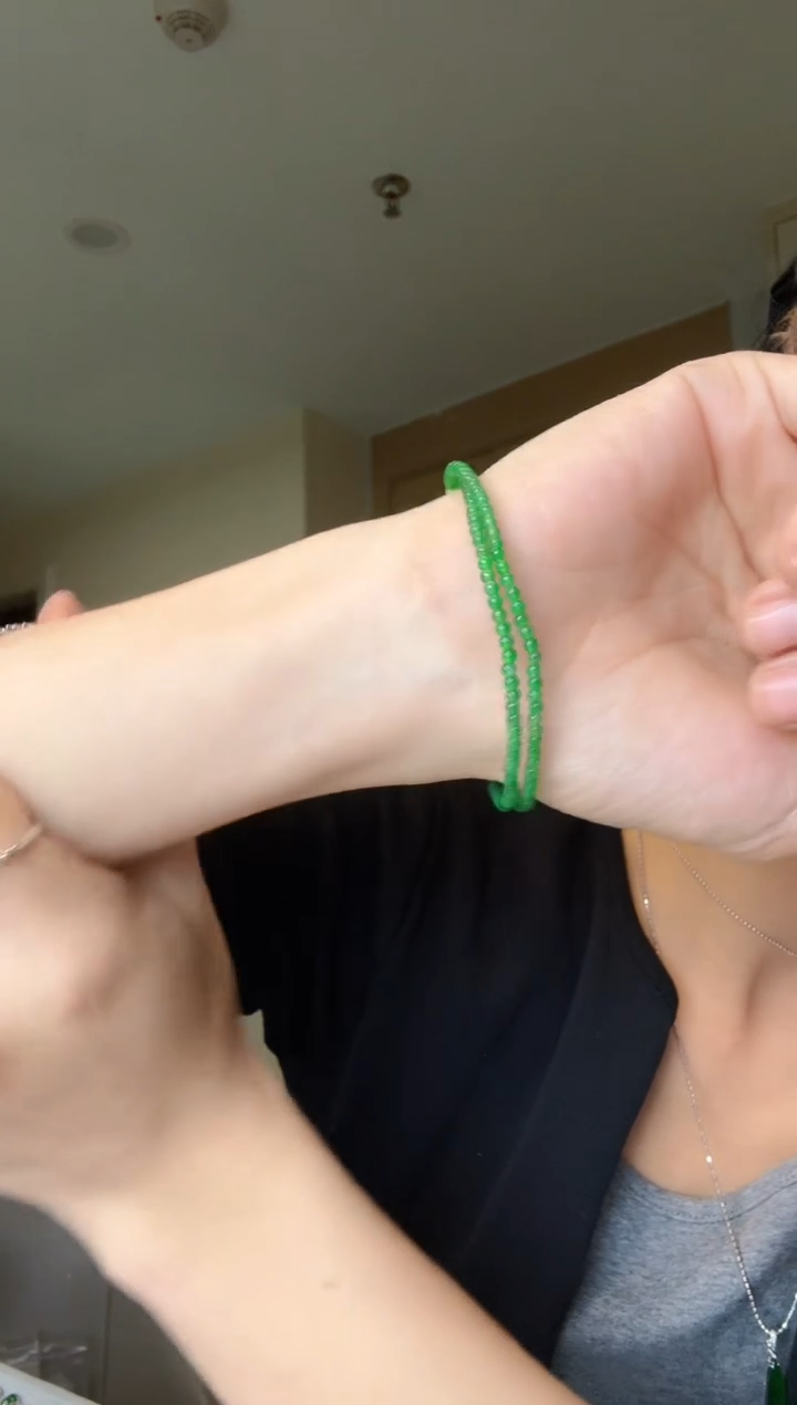 【闪购商品】翡翠手串未镶嵌天然翡翠手串