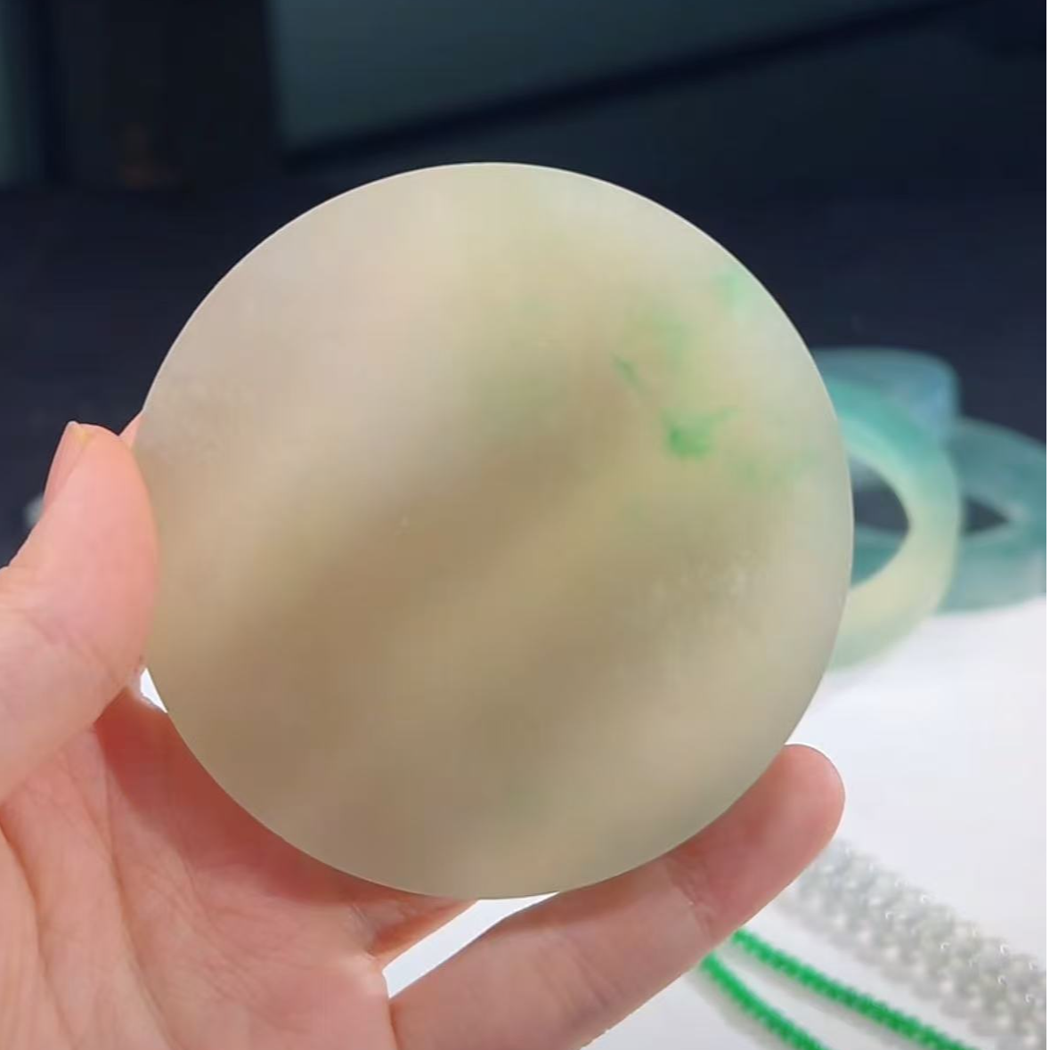 【庄家翡翠】定制手镯镯心意向金