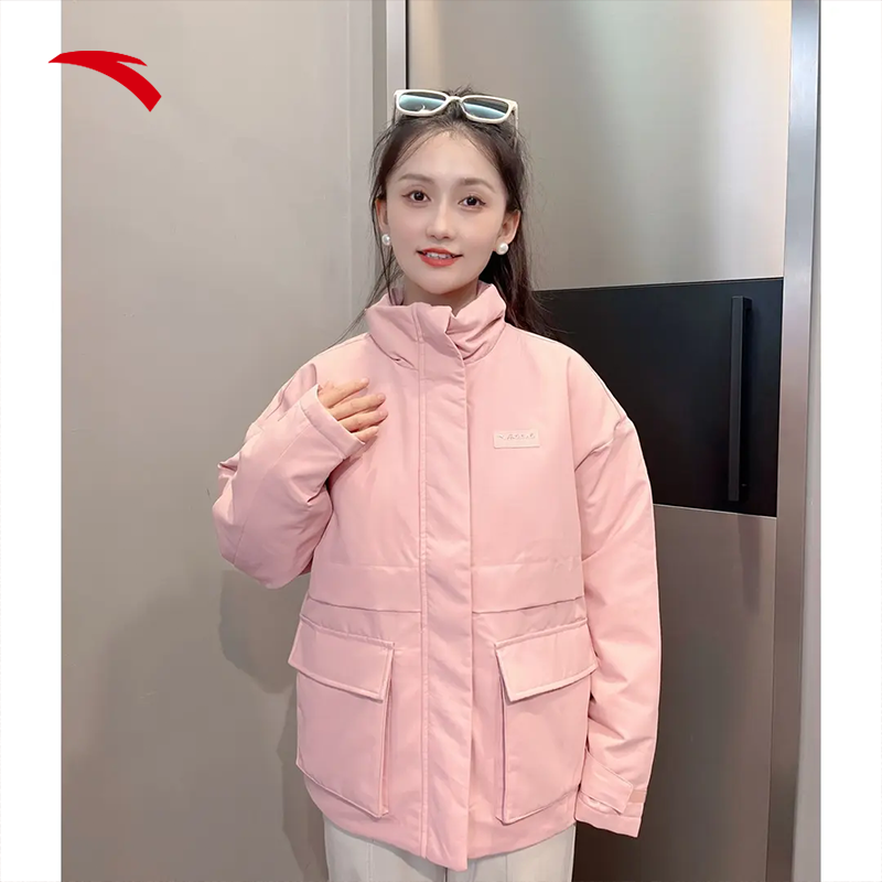 安踏2025年春夏女款综训系列棉服休闲防风保暖百搭162457801